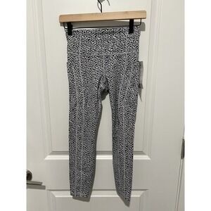 ATHLETA Ultimate Stash High‎ Rise Textured 7/8 Leggings Women's Size Xtra Small